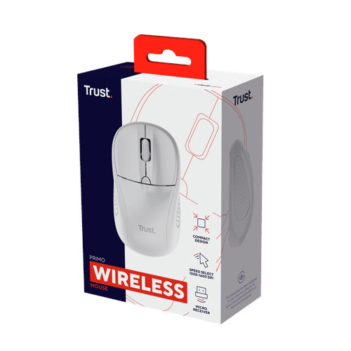 TRUST Primo wireless mouse - Matt