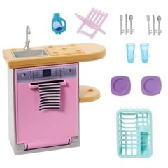 Barbie - Furniture and Decor - Dishwasher theme (HJV34)