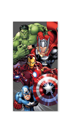 Håndklæde - 70x140 cm - Avengers