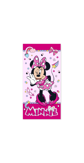 Håndklæde - 70x140 cm - Minnie Mouse