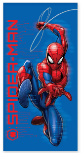 7: Håndklæde - 70x140 cm - Spiderman