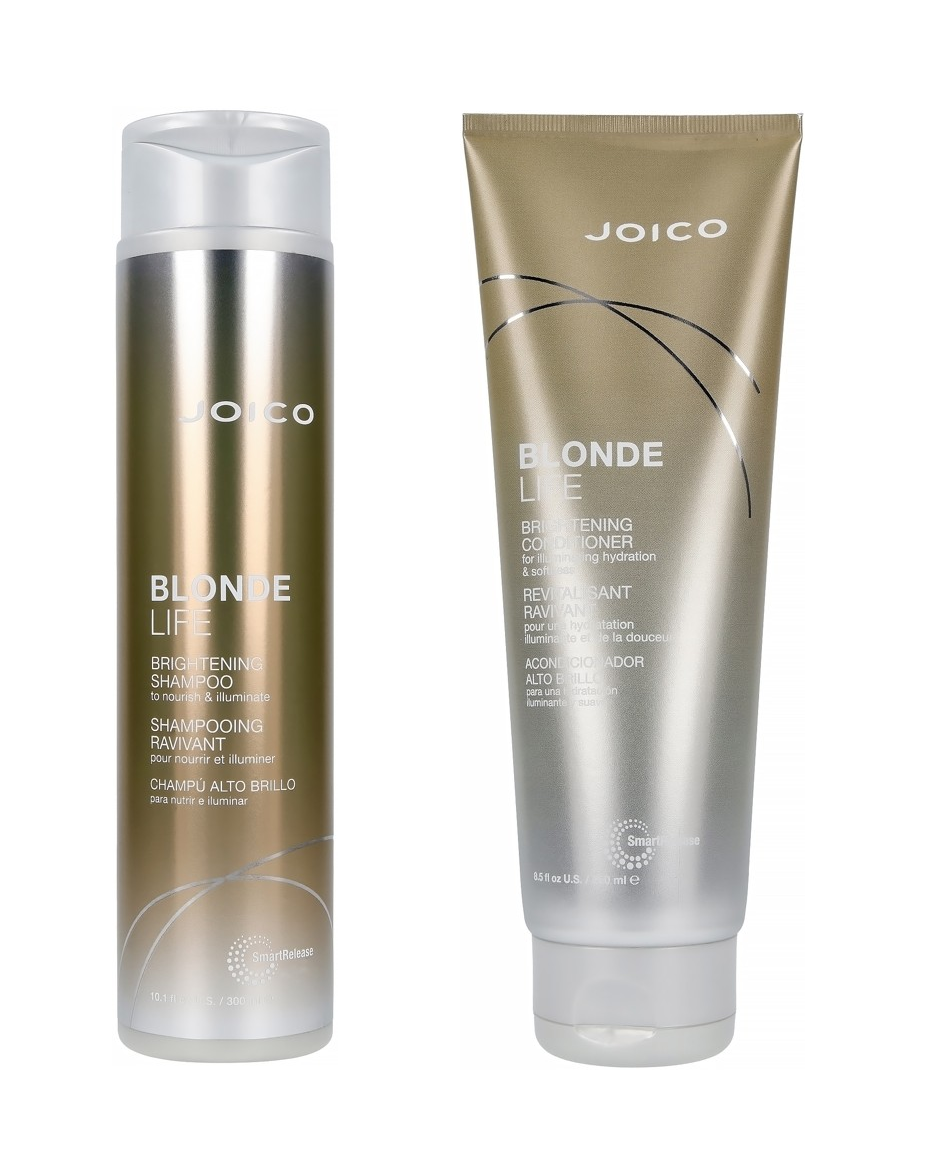 Joico - Blonde Life Brightening Shampoo 300 ml + Joico - Blonde Life Brightening Conditioner 250 ml