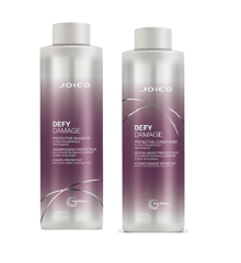 Joico - Defy Damage Protective Shampoo 1000 ml + Joico - Defy Damage Protective Conditioner 1000 ml