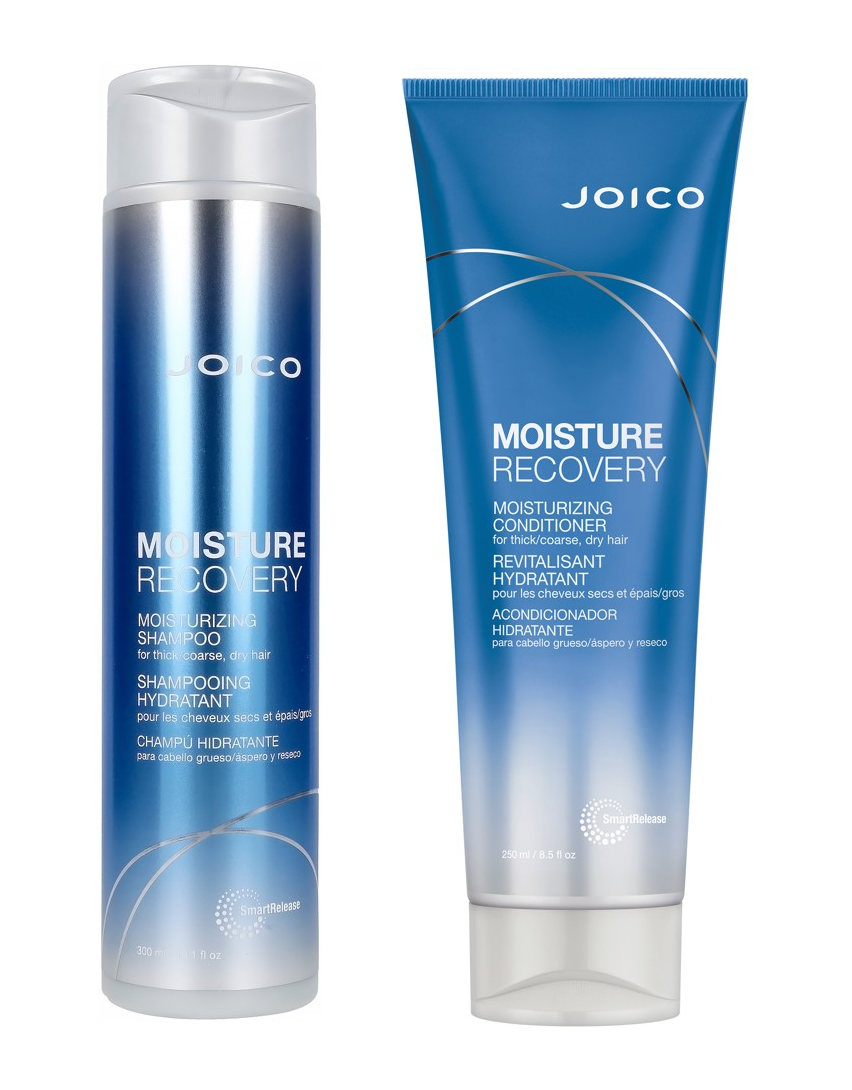Joico - Moisture Recovery Shampoo 300 ml + Joico - Moisture Recovery Conditioner 250 ml - Skjønnhet