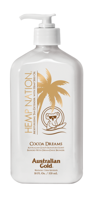 Australian Gold - Hemp Nation Cocoa Dreams Tan Extender Body Lotion 535 ml