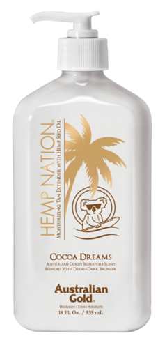 Australian Gold - Hemp Nation Cocoa Dreams Tan Extender Body Lotion 535 ml