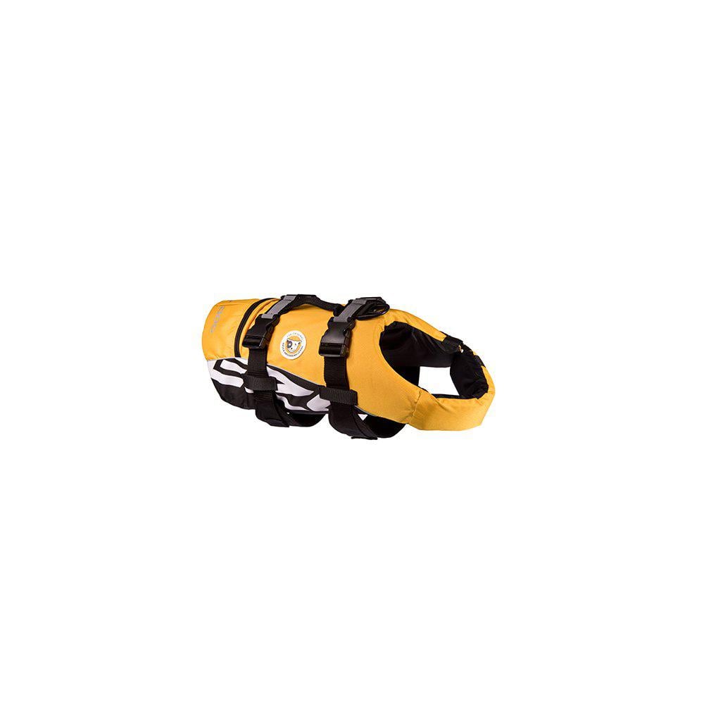 Ezydog - Life jacket yellow m 18 - 27 kg - Kjæledyr og utstyr
