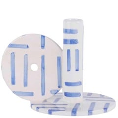 QUE RICO - Candle holder - Jaime - Stripe Safari (148-00997)