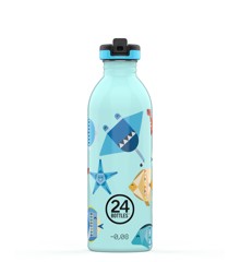 24 Bottles - Kids Collection - Urban Bottle 500 ml w. Sports Lid - Sea Friends (24B916)
