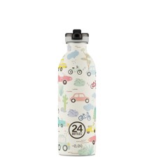 24 Bottles - Kids Collection - Urban Bottle 500 ml w. Sports Lid - Adventure Friends (24B935)