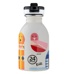 24 Bottles - Kids Collection - Urban Bottle 250 ml w. Sports Lid - Best Friends (24B327)