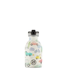 24 Bottles - Kids Collection - Urban Bottle 250 ml w. Sports Lid - Adventure Friends (24B934)