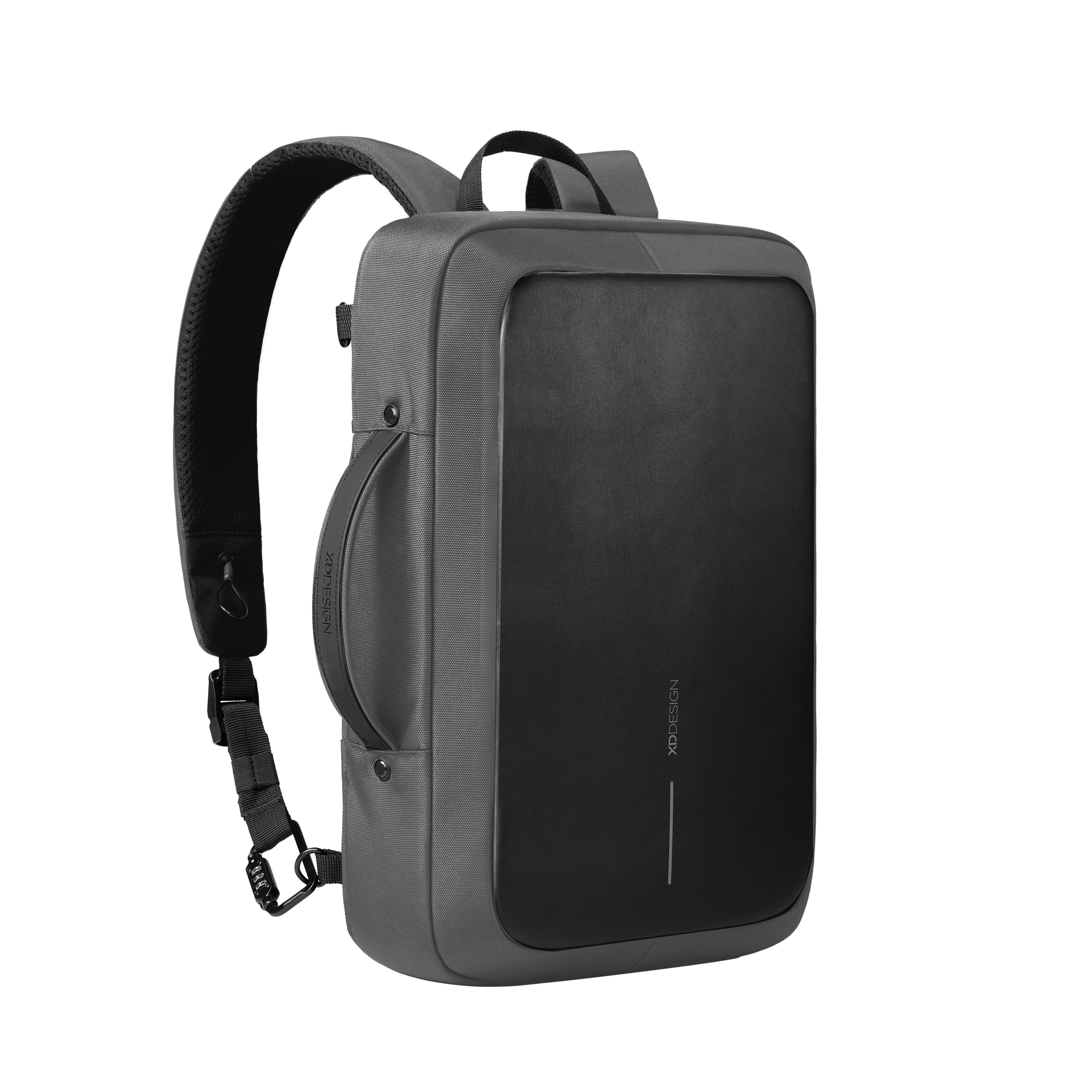 XD Design - Bobby Bizz 2.0 anti-theft backpack - Grey (P705.922) - Bagasje og reiseutstyr