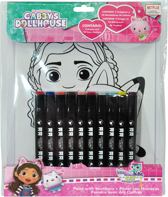 Gabbys Dollhouse - Markers  (033706878)