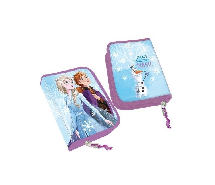 Kids Licensing - Filled Single Decker Pencil Case  - Frozen (017408308)