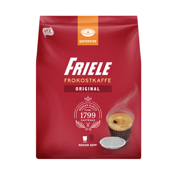 Senseo® Coffee Pads - Friele Orginal - 36 pcs - Mat og drikke