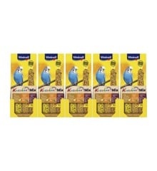 Vitakraft - Bird treats - 5 x Kräcker Mix Honey/fruit/egg for budgies (bundle)