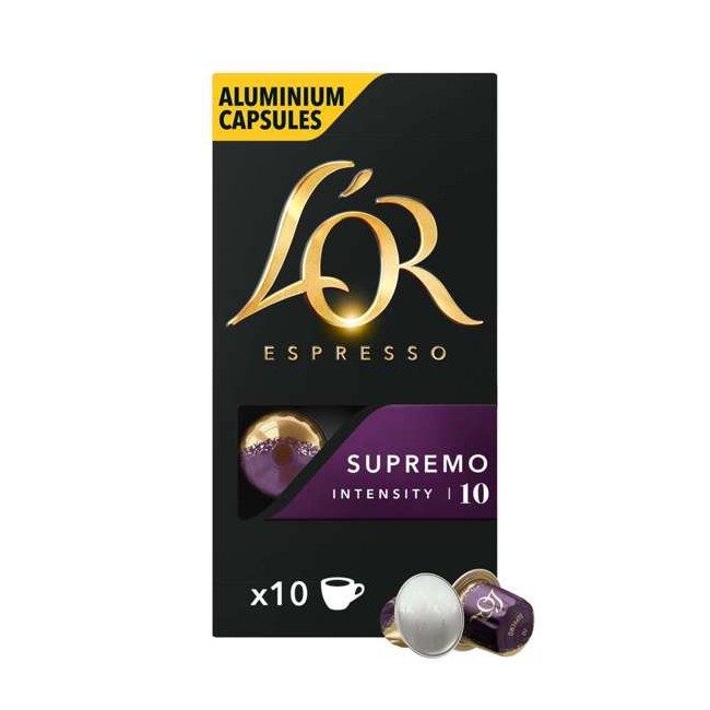 L'OR Capsules - Espresso Supremo - Coffee Capsules - 10 pcs