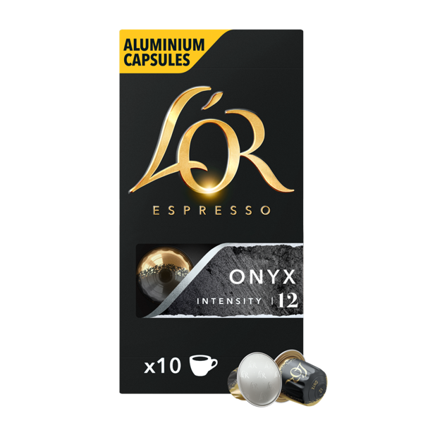 L'OR Capsules - Espresso Onyx - Coffee Capsules - 10 pcs - Mat og drikke