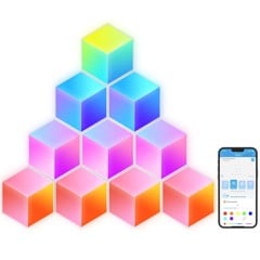 Govee - Glide Hexa Pro Lichtpaneele – Intelligente 3D RGBIC Wandbeleuchtung