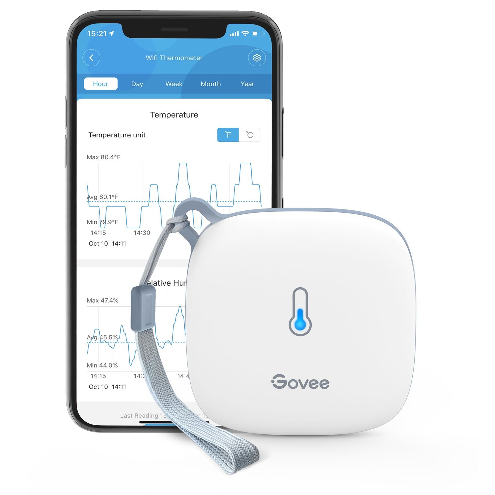Govee - WiFi Thermometer Hygrometer - Elektronikk