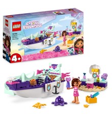 LEGO Gabby's Dollhouse - Gabbyn ja Merikatin laiva ja kylpylä (10786)