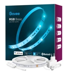Govee - RGB Smart Wi-Fi + Bluetooth LED Strip Lights (5m)