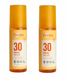 Derma - 2 x Sun Oil SPF 30 150 ml - Sonnencreme