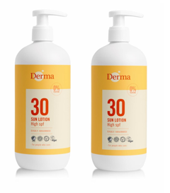 Derma - 2 x Sun Lotion SPF 30 500 ml - Sonnencreme