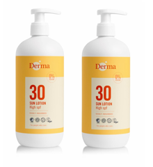 Derma - Sun Lotion SPF 30 500 ml x 2