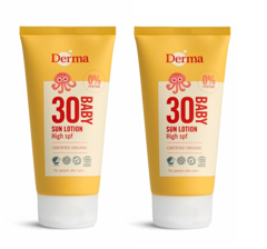 Derma - 2 x Eco Baby Sun Lotion SPF 30 150 ml - Sonnencreme