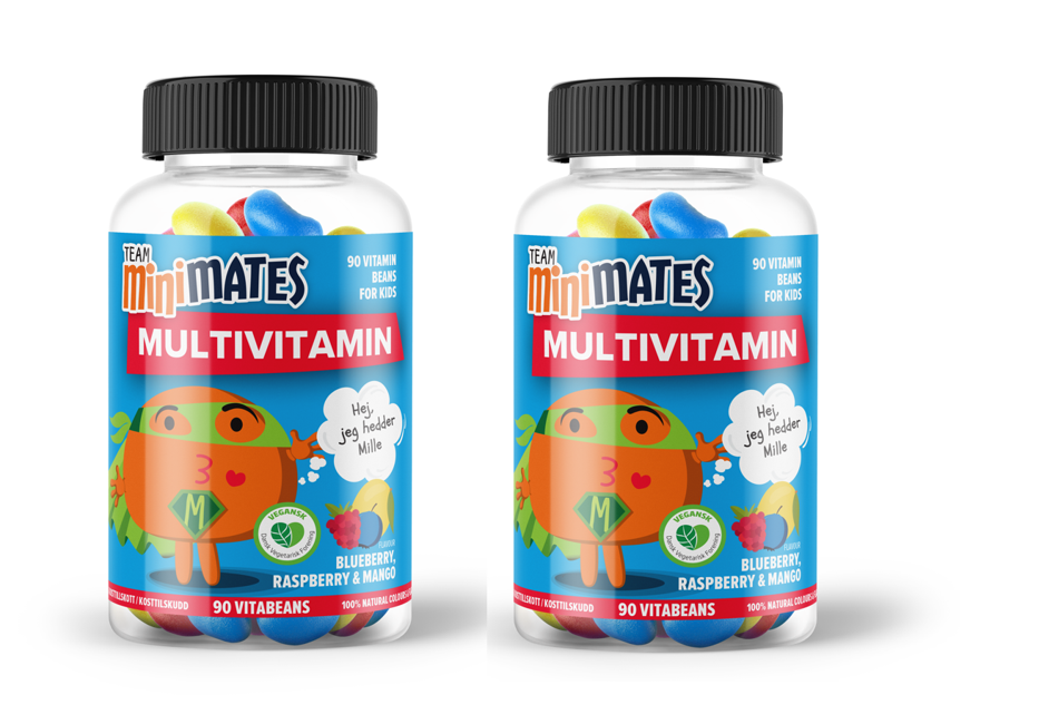 Team MiniMates - Multivitamine VitaBeans 90 Stück x 2