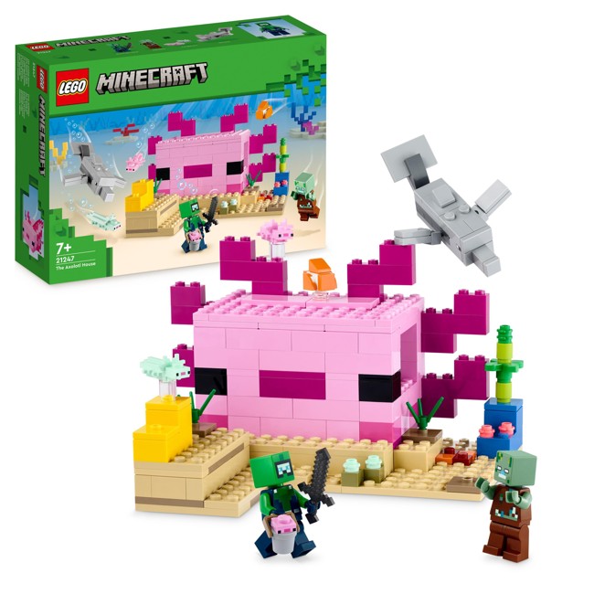 LEGO Minecraft - Het axolotlhuis (21247)