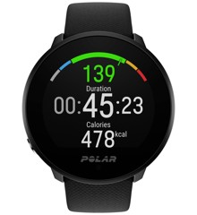 Polar - Unite Heart rate monitor watch - 43 mm Uni Black