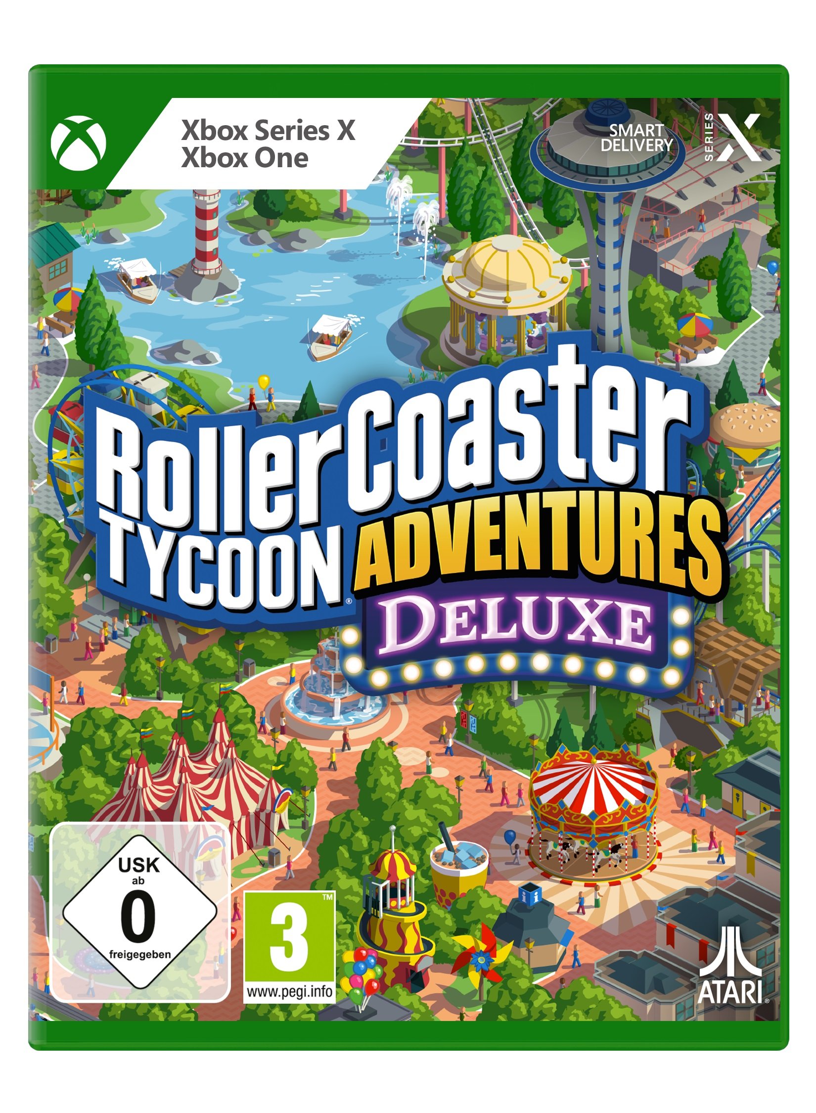 RollerCoaster Tycoon Adventures Deluxe, PlayStation 4 