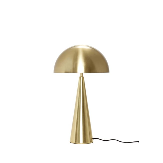 Hübsch - Mush Table Lamp Tall Brass