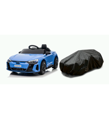 Azeno - Electric Car - Audi E-Tron + Cover - Blue