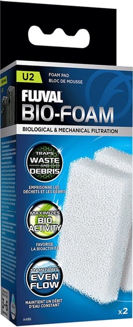 FLUVAL - Foam Pad 2 pack U2 - (126.2486)