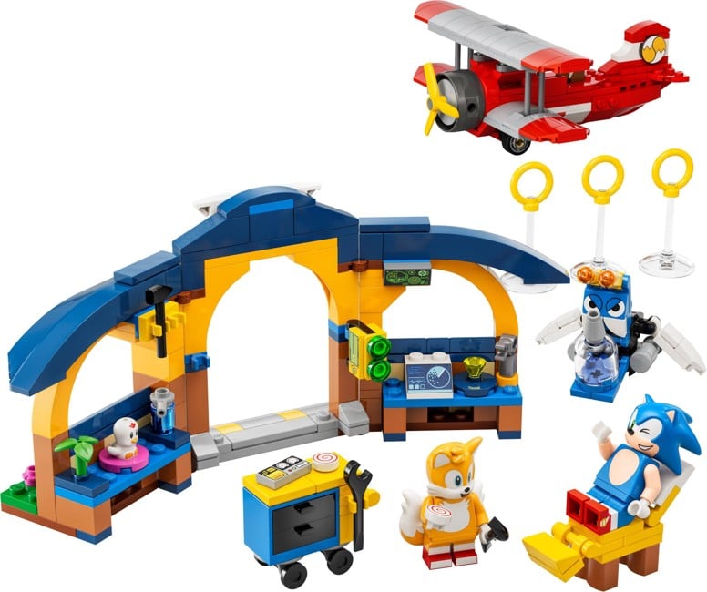 LEGO Sonic - Tails' Workshop and Tornado Plane (76991)