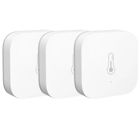Aqara - Temperature and Humidity Sensor 3 Pack T1 - Bundle