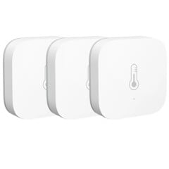 Aqara - Temperature and Humidity Sensor 3 Pack T1 - Bundle