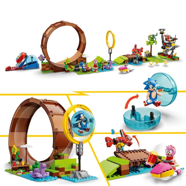 LEGO Sonic - Sonic's Green Hill Zone Loop Challenge (76994)