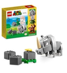 LEGO Super Mario - Neshornet Rambi – ekstrabanesett (71420)
