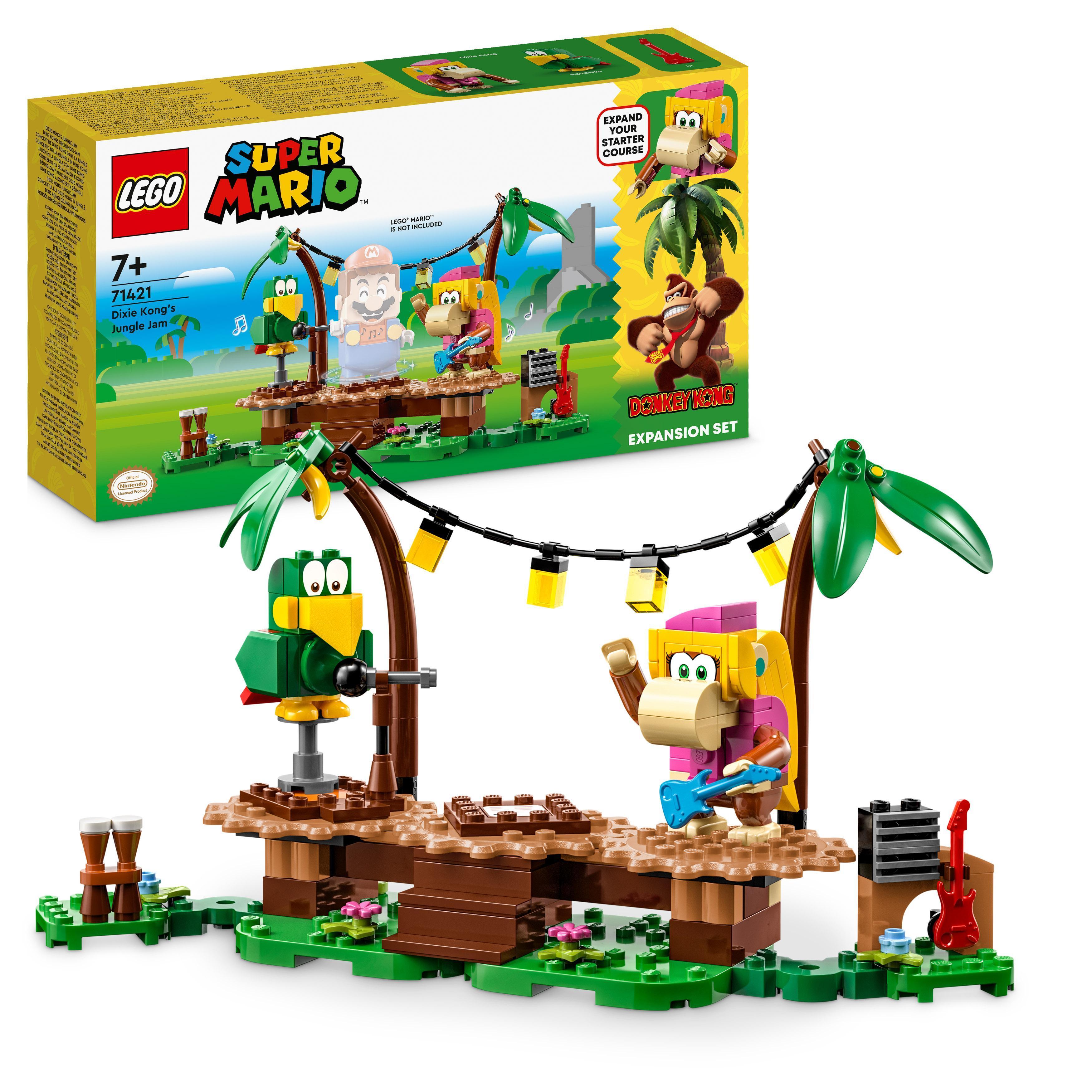 LEGO Super Mario - Dixie Kongs Jungle Jam– ekstrabanesett (71421) - Leker