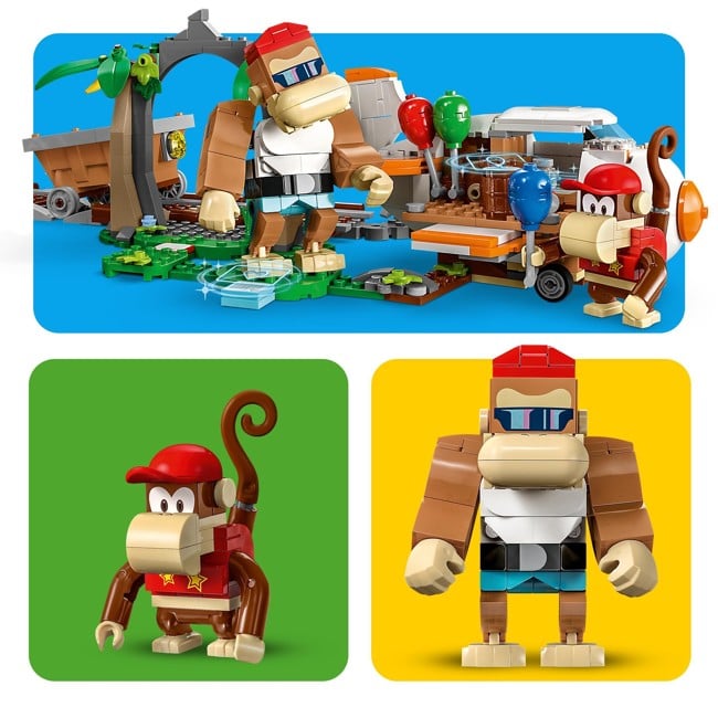 LEGO Super Mario - Diddy Kong's Mine Cart Ride Expansion Set (71425)