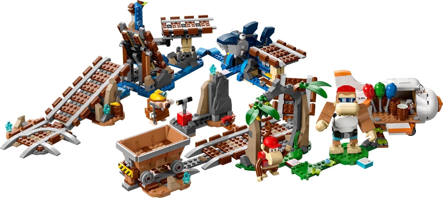 LEGO Super Mario - Diddy Kong's Mine Cart Ride Expansion Set (71425)