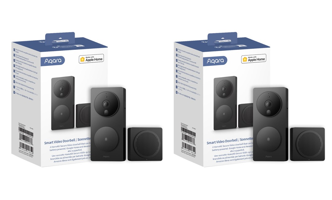 Aqara - Smart Video Doorbell G4 (2-Pack) - Bundle