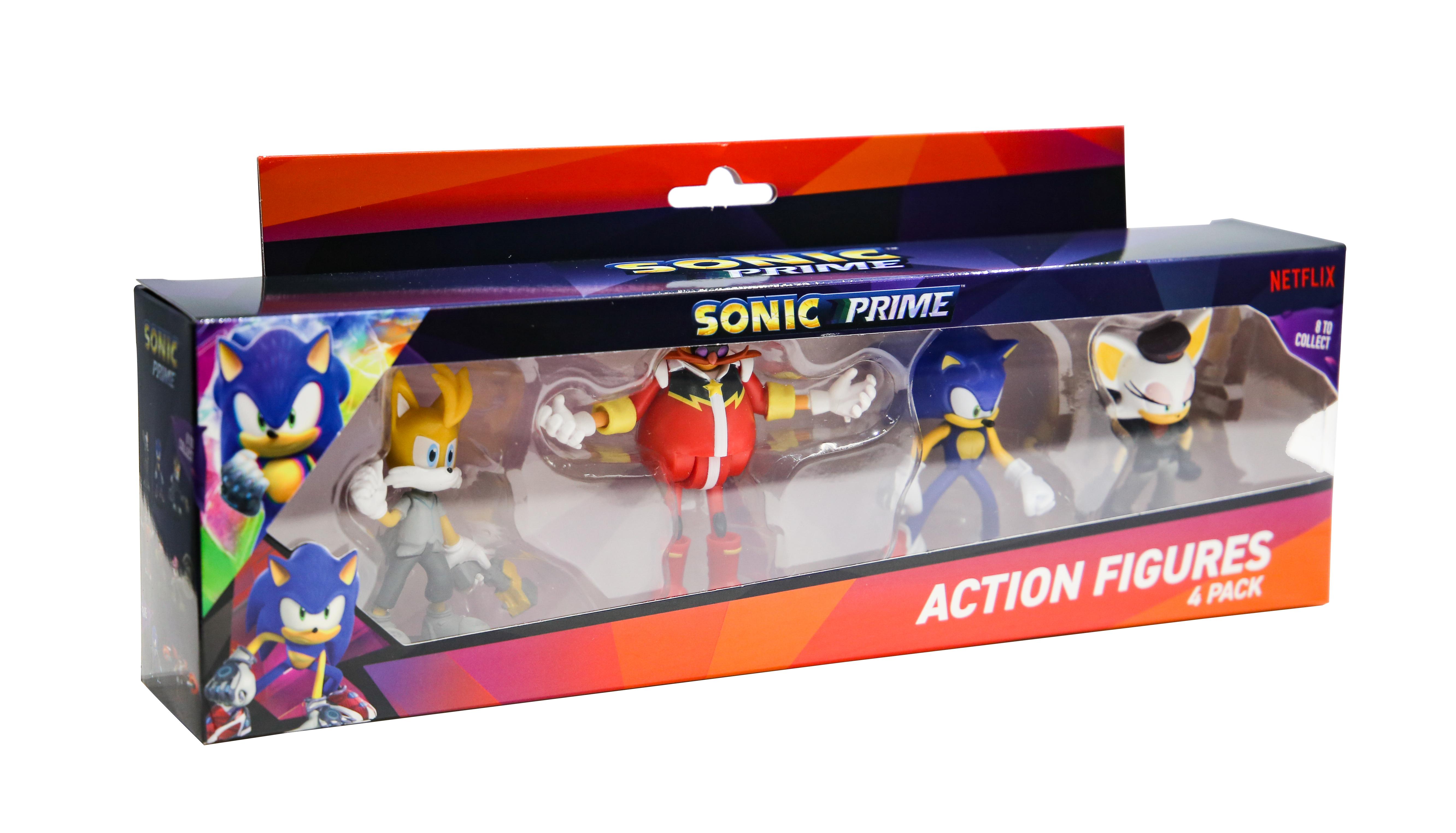 SONIC - Articulated Action Figure 4 pack - #1 - Leker
