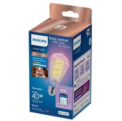 Philips - Clear 40W ST64 E27 Filament Bulb - Elegance in Illumination