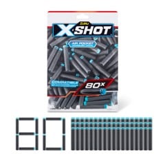 X SHOT-Excel 80PK Refill Darts